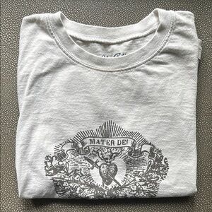 Brandy Melville Mater Dei Gray T-Shirt